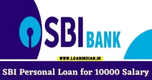 SBI Personal Loan for 10000 Salary