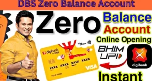 DBS Zero Balance Account